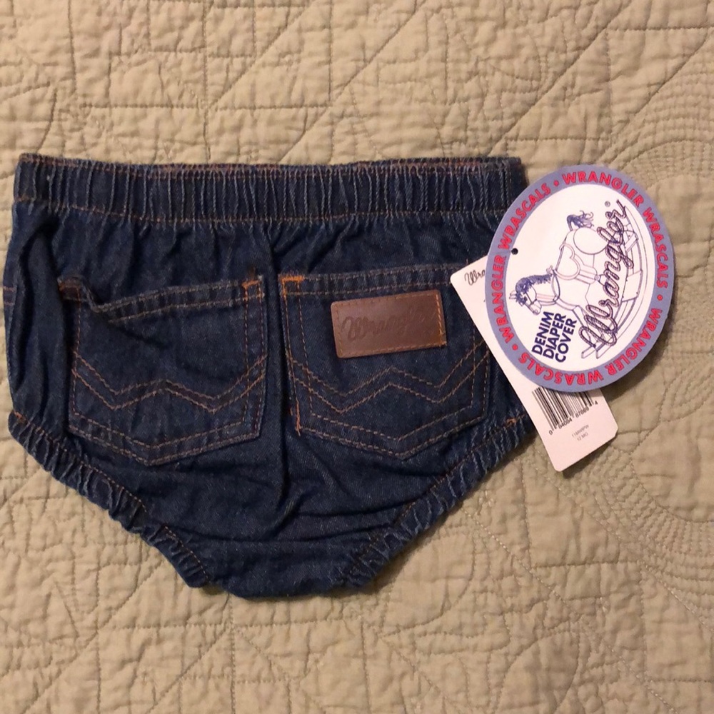 Wrangler denim bloomers size 12 month